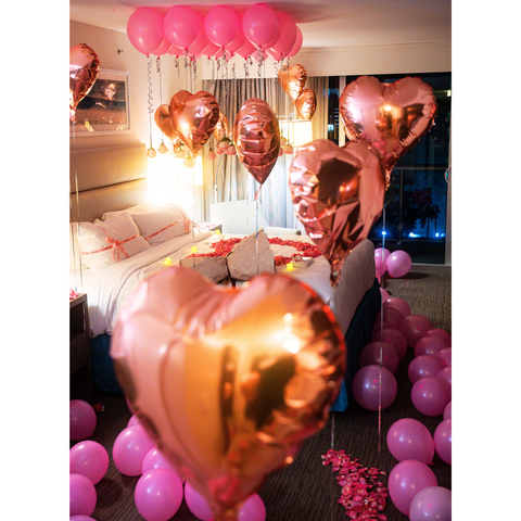 Hotel Room Decor Pink (Premium Package)