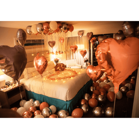 Hotel Room Decor - Rose Gold Deluxe (Premium Package)
