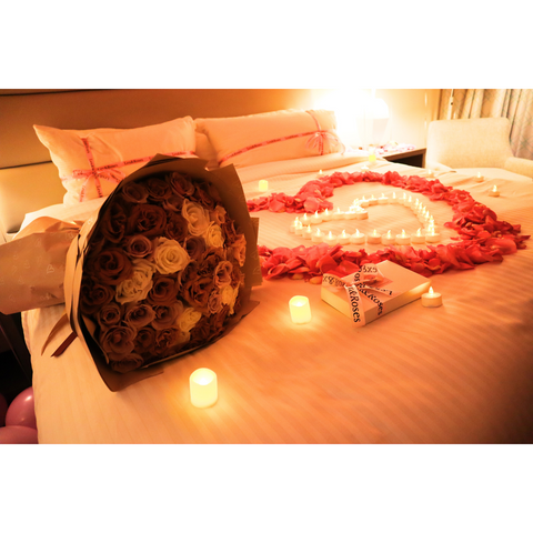 Hotel Room Decor Pink (Romantic Package)