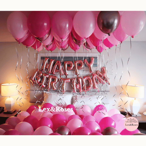 Birthday Room Decor - Hot Pink Deluxe