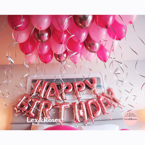 Birthday Room Decor - Hot Pink Deluxe