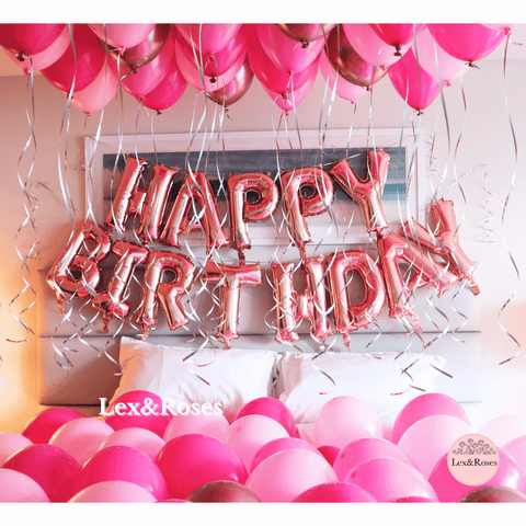 Birthday Room Decor - Hot Pink Deluxe