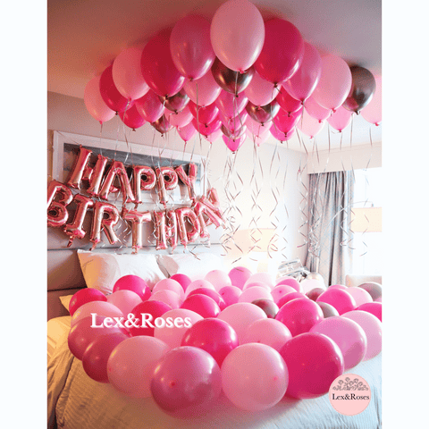 Birthday Room Decor - Hot Pink Deluxe