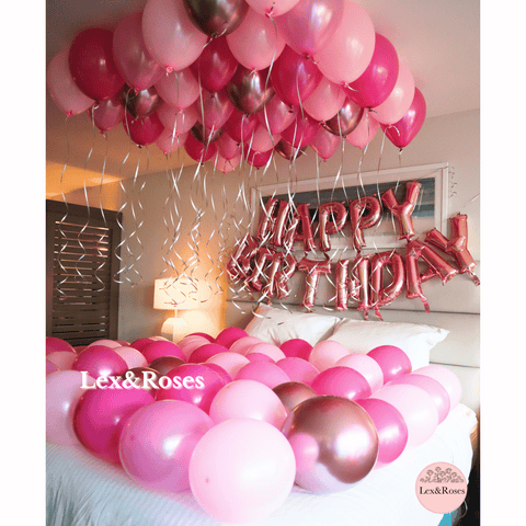 Birthday Room Decor - Hot Pink Deluxe