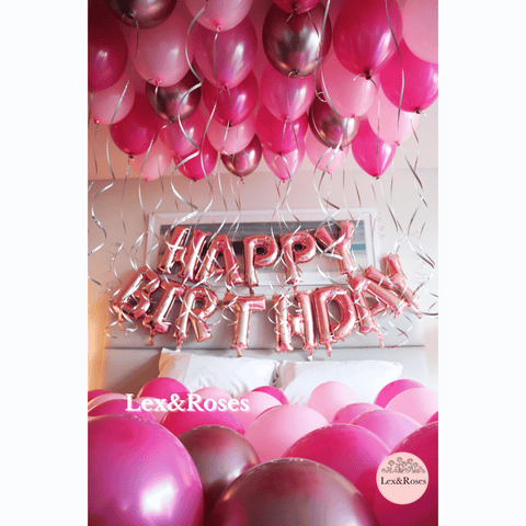 Birthday Room Decor - Hot Pink Deluxe